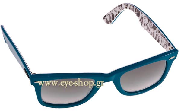 Occhiali Rayban 2140 Wayfarer 104432 Comics Rare Prints Series 3 - Καταργήθηκε