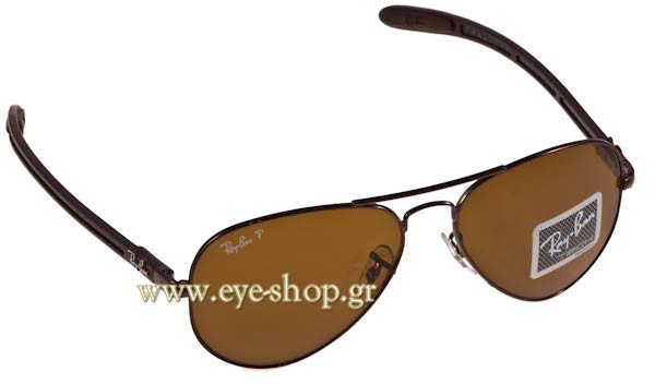 Occhiali Rayban 8307 Carbon 014/N6 Polarized Carbon