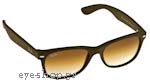 Occhiali da Sole Unisex Rayban 2132-New-Wayfarer 812/51 size 55