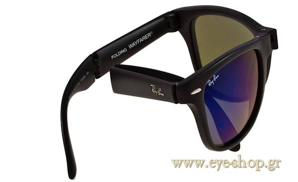 Rayban modello 4105 Folding Wayfarer di colore 601S68 Folding