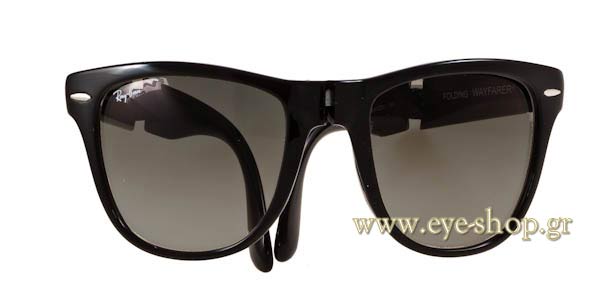 Rayban modello 4105 Folding Wayfarer di colore 601/32 Folding