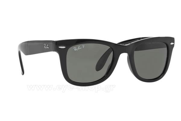 Occhiali da sole Rayban 4105 Folding Wayfarer 601/58 Polarized Folding