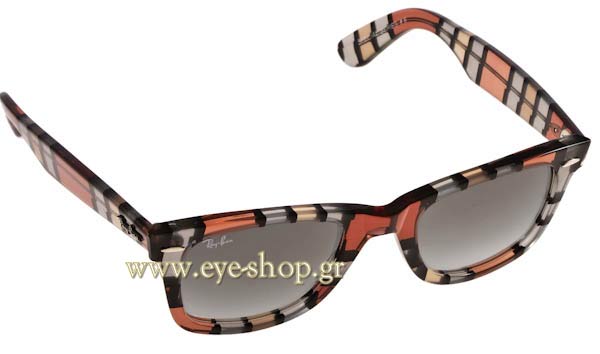 Occhiali Rayban 2140 Wayfarer 108332 Blocks Special series 6