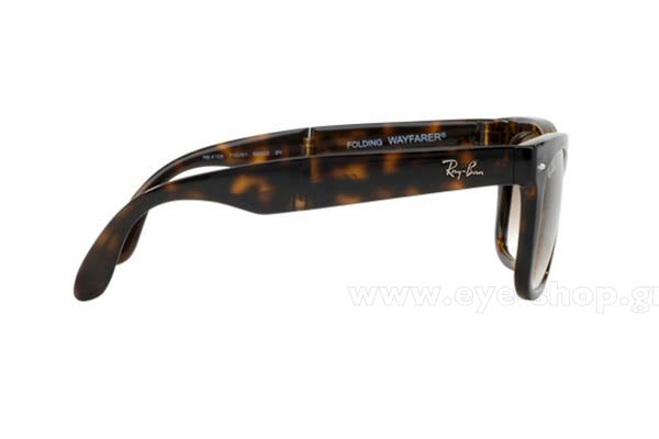 Rayban modello 4105 Folding Wayfarer di colore 710/51 Folding