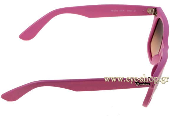 Rayban modello 2140 Wayfarer di colore 885/N1