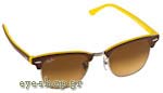 Occhiali da Sole Unisex Rayban 3016-Clubmaster 110485 size 49