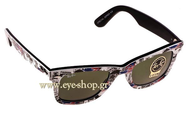 Occhiali Rayban 2140 Wayfarer 1115 Special Series 8 London