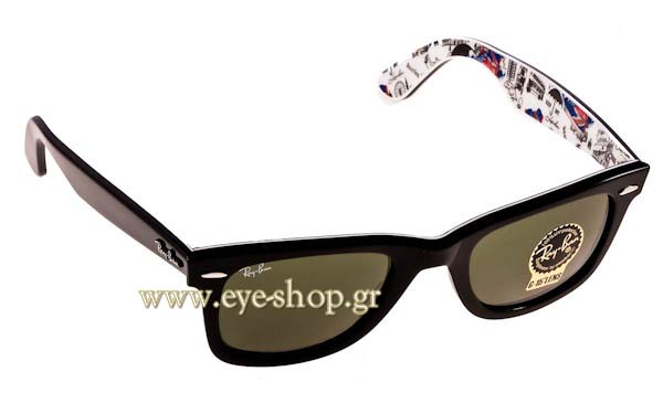 Occhiali Rayban 2140 Wayfarer 1114 Hand made in Italy London Special Series 8