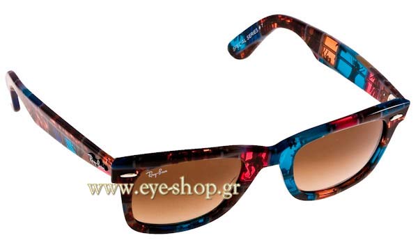 Occhiali Rayban 2140 Wayfarer 110885 Rare prints special series #7