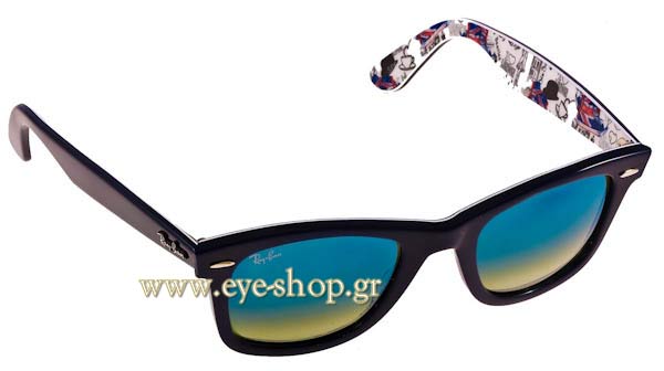 Occhiali Rayban 2140 Wayfarer 111716 London special series #8