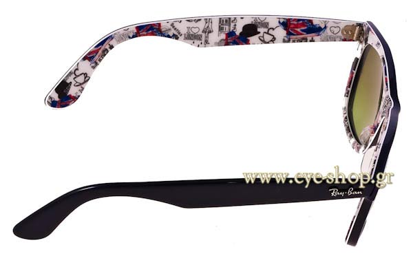 Rayban modello 2140 Wayfarer di colore 111716 London special series #8