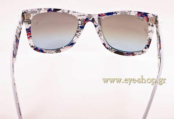 Rayban modello 2140 Wayfarer di colore 11163Q London Special Series 8