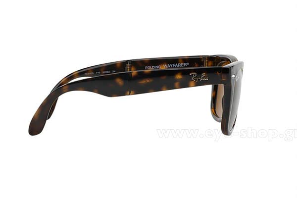 Rayban modello 4105 Folding Wayfarer di colore 710