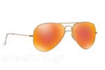 Occhiali da Sole Unisex Rayban 3025-Aviator 112/69 size 58