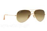 Occhiali da Sole Unisex Rayban 3025-Aviator 112/85 size 55