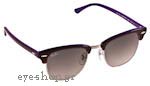 Occhiali da Sole Unisex Rayban 3016-Clubmaster 112871 size 51