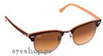 Occhiali da Sole Unisex Rayban 3016-Clubmaster 112685 size 51