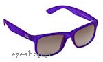 Occhiali da Sole Unisex Rayban Justin-4165 899/11 size 51