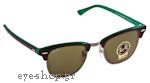Occhiali da Sole Unisex Rayban 3016-Clubmaster 1127 size 49