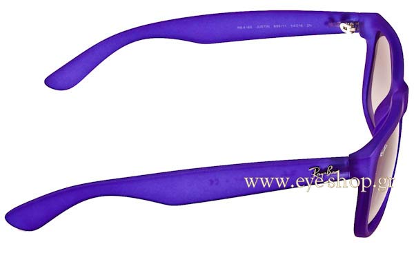 Rayban modello Justin 4165 di colore 899/11