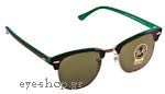 Occhiali da Sole Unisex Rayban 3016-Clubmaster 1127 size 51