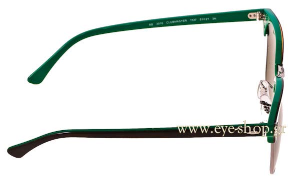Rayban modello 3016 Clubmaster di colore 1127