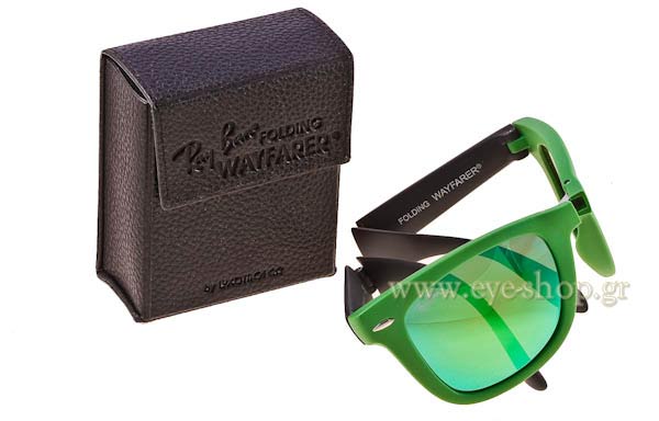 Rayban modello 4105 Folding Wayfarer di colore 602119