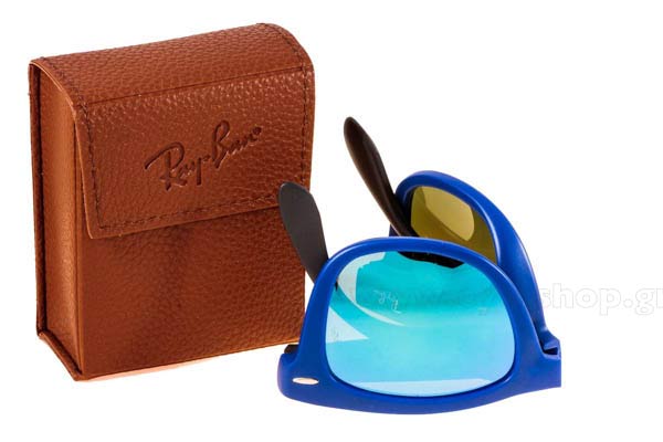 Rayban modello 4105 Folding Wayfarer di colore 602017 Folding wayfarer