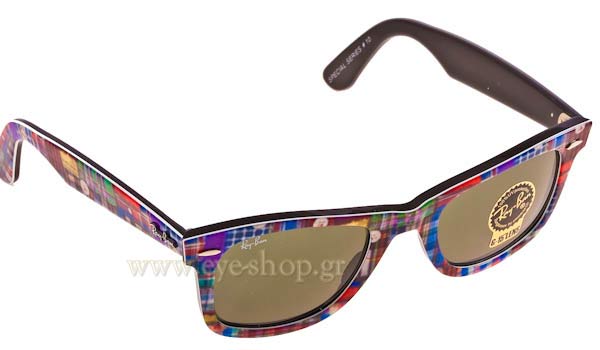 Occhiali Rayban 2140 Wayfarer 1135 rare prints series #11