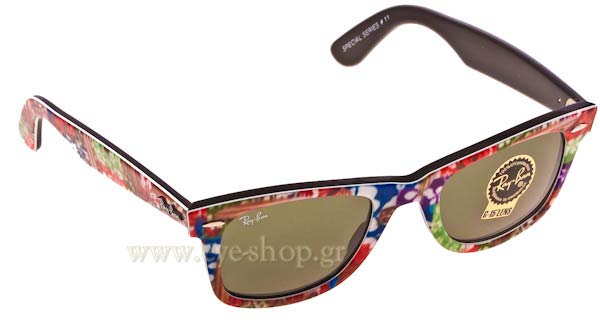 Occhiali Rayban 2140 Wayfarer 1137 rare prints series #11