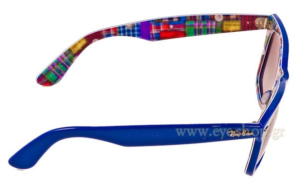Rayban modello 2140 Wayfarer di colore 113471 rare prints series #10