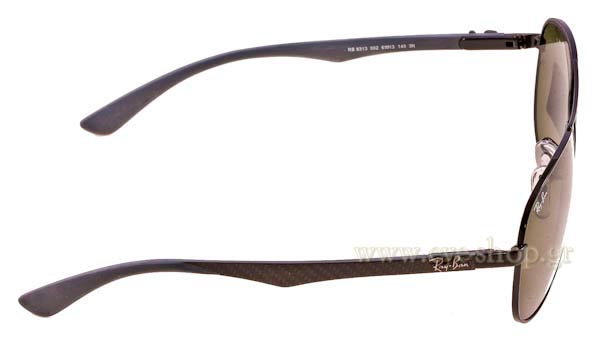 Rayban modello 8313 di colore 002 carbon fibre
