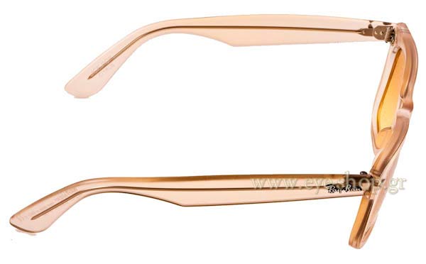 Rayban modello 2140 Wayfarer di colore Γυαλιά Ice Pop Citrus 6059X4