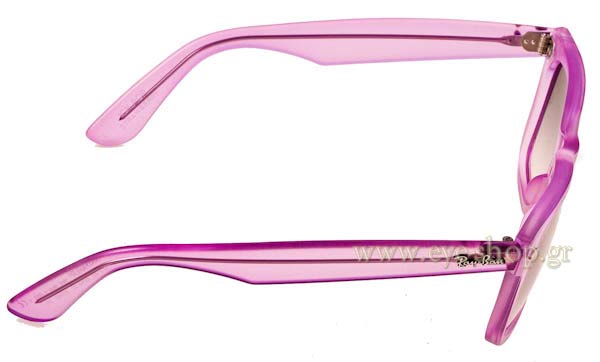 Rayban modello 2140 Wayfarer di colore 605632 Ice Pop Strawberry