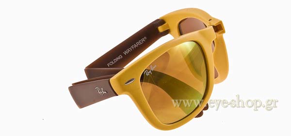 Rayban modello 4105 Folding Wayfarer di colore 605193 Folding wayfarer