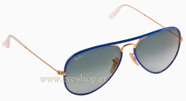 Occhiali Rayban 3025 Aviator JM 001/4M Blue Gradient