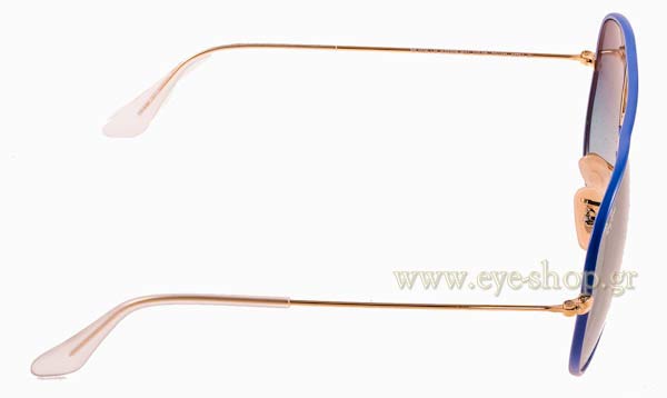 Rayban modello 3025 Aviator di colore JM 001/4M Blue Gradient