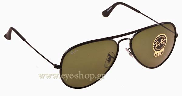 Occhiali Rayban 3025 Aviator JM 002 Black
