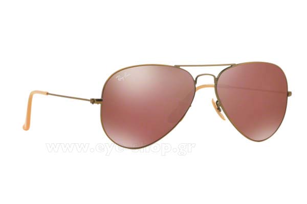 Occhiali RayBan 3025 Aviator 1672K Red Mirror