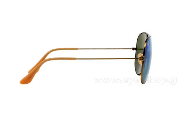 RayBan modello 3025 Aviator di colore 1671M Violet Mirror