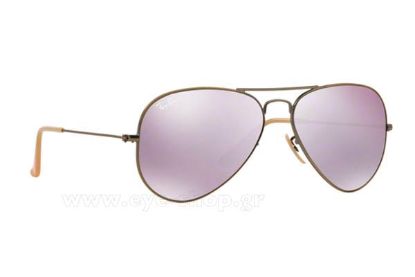 Occhiali RayBan 3025 Aviator 1674K Lilac Mirror