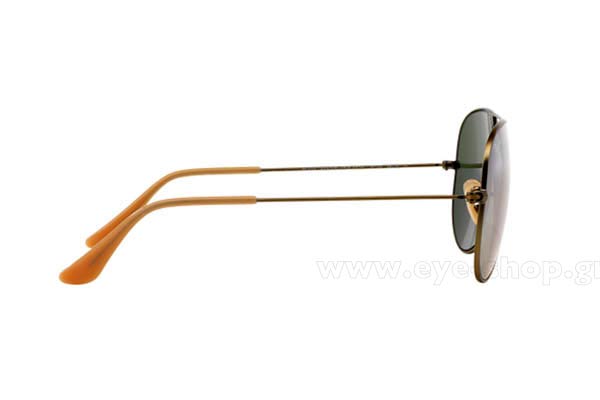 RayBan modello 3025 Aviator di colore 1674K Lilac Mirror