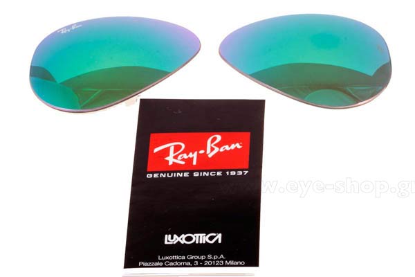 RayBan modello 3025 Aviator di colore 112/19 RC031 Replacement lenses