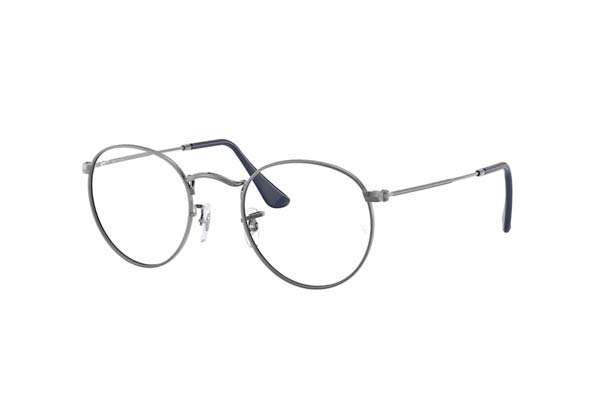 Occhiali da sole Rayban 3447V ROUND METAL 2502