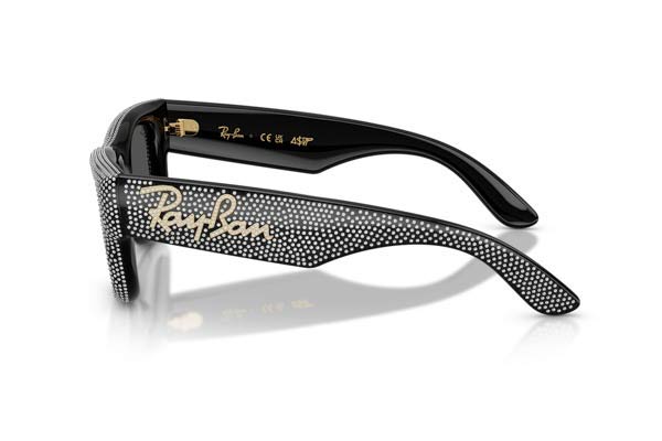 Rayban modello 4940BP WAYFARER PUFFER di colore 686587 full strass