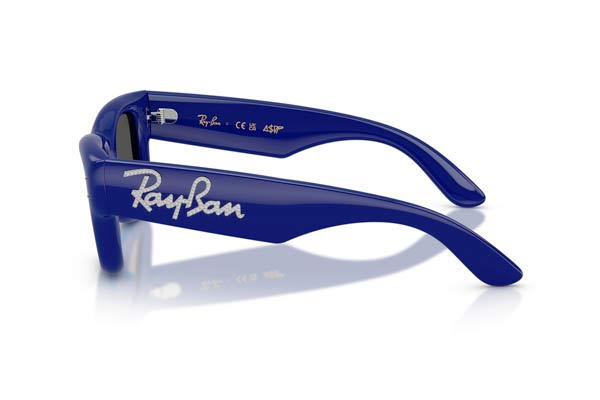 Rayban modello 4940B WAYFARER PUFFER di colore 686087 strass