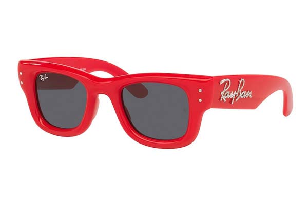 Occhiali da sole Rayban 4940B WAYFARER PUFFER 686187 strass