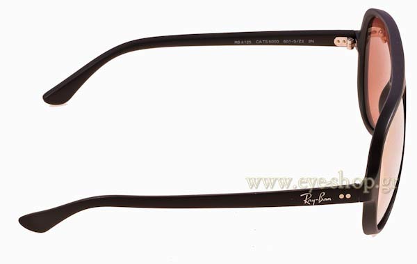 Rayban modello 4125 CATS 5000 di colore 601SZ2