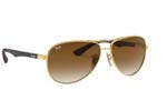 Occhiali da Sole Uomo Rayban 8313 001/51 size 61
