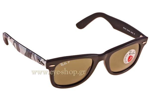Occhiali Rayban 2140 Wayfarer 606658 Urban Camouflage Polarized